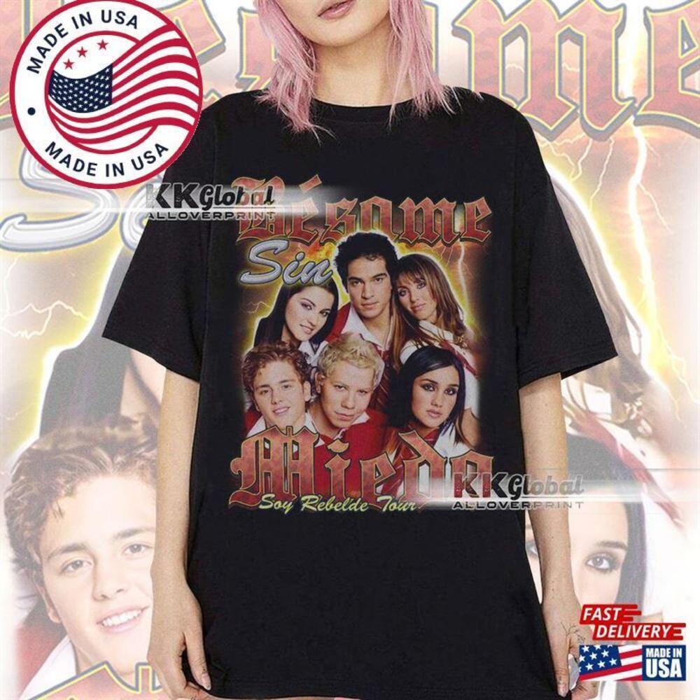 Rebelde Shirt Soy Tour  Rbd Concert Unisex